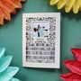 Our First Christmas 2024 Personalised Papercut Photo Card, thumbnail 8 of 9