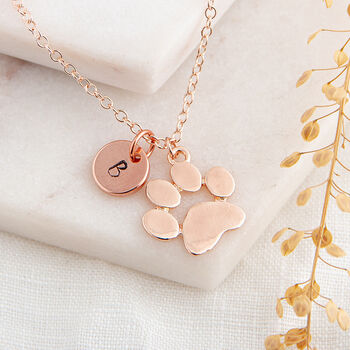 Paw Print Necklace, 5 of 8