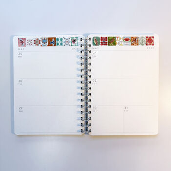 2026 A5 Yearly Planner Fox Tapestry, 6 of 10