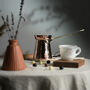 Hammered Solid Copper Turkish Coffee Pot – 250ml, thumbnail 6 of 6