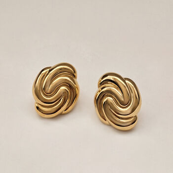 Vintage Swirl Earrings, 3 of 8