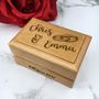 Personalised Wedding Ring Box, thumbnail 1 of 4