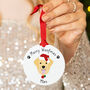 Personalised Merry Woofmas Dog Christmas Decoration, thumbnail 1 of 10