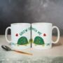 Personalised Grow Old With Me Tortoise Couples Mug, thumbnail 1 of 3