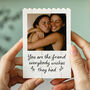 Personalised Friendship Memory Block For Friend, thumbnail 1 of 9