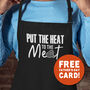 BBQ Apron Gift Set For Him Dad Birthday Fathers Day, thumbnail 3 of 8