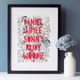 Personalised Family Monochrome Florals Papercut Print, thumbnail 6 of 12
