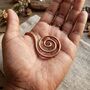 Copper Spiral Energy Pendant, thumbnail 1 of 8