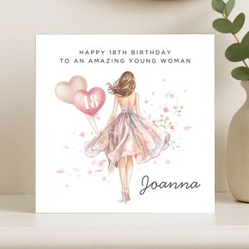 18th Birthday Card For Daughter Or Friend, 7 of 8
