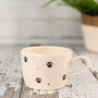 Dotty Dog Lady Handmade Mug, thumbnail 4 of 6