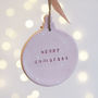 Christmas Bauble Hanging Decoration, thumbnail 1 of 3