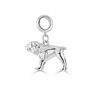 English Bulldog Charm Sterling Silver, thumbnail 4 of 12