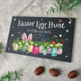 Personalised Colourful Easter Slate Hanging Sign 25 X 15cm, thumbnail 5 of 6