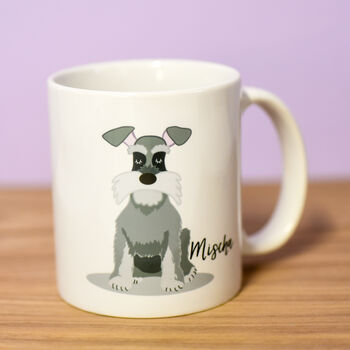 Personalised Cute Dog Name Mug Gift, 10 of 12