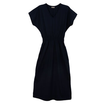 Bali Navy Midi Dress, 5 of 6