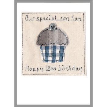 Personalised 13th Birthday Cake Card For Boy, 7 of 12