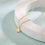Sterling Silver Tiny Spade Pendant Necklace, thumbnail 8 of 12