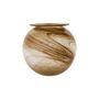 Emba Handmade Swirl Globe Vase, thumbnail 2 of 3