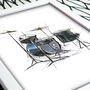 Set Of Drums Unfinished Sketch Style Print, thumbnail 1 of 4