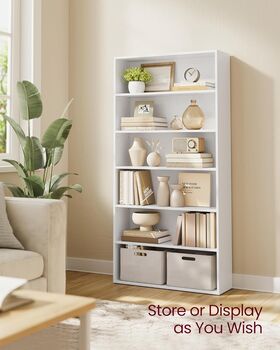 Cube Bookshelf Storage Display Shelf Unit, 4 of 8