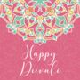 Diwali Bright Mandala Greeting Cards Six Pack, thumbnail 6 of 8
