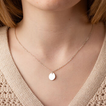 Footprint Sterling Silver Necklace, 4 of 8