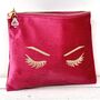 Lashes Velvet Make Up Bag Bag, thumbnail 1 of 8