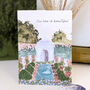 Walled Garden Anniversary Card For Her, thumbnail 2 of 5