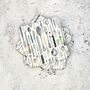 Cutlery Coaster Set | Illustrated Coasters | Gift Set, thumbnail 3 of 3