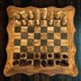 Customisable Wooden Chess Board Engraved | Wedding Gift, thumbnail 5 of 5