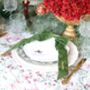 Velvet Bow – Personalised Bow Place Setting, With Ties And Available In Three Lengths, thumbnail 8 of 12