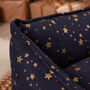 Personalised Navy Star Pet Bed, thumbnail 4 of 7
