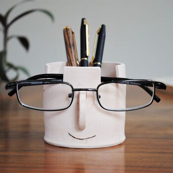 Ceramic Flower Pencil And Glasses Holder Stand, 4 of 6