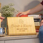 Personalised Couples Bamboo Tablet/Book Stand, thumbnail 1 of 4