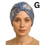 Satin Lined Turban Headwrap – Protective Chemo And Hair Loss Headwear, thumbnail 8 of 10