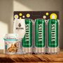 Veltins German Pilsener Gift Pack With Free Tulip Glass – Three X 500ml Cans, thumbnail 1 of 7