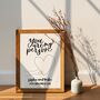 Personalised You Are My Person Couple Print, thumbnail 4 of 11