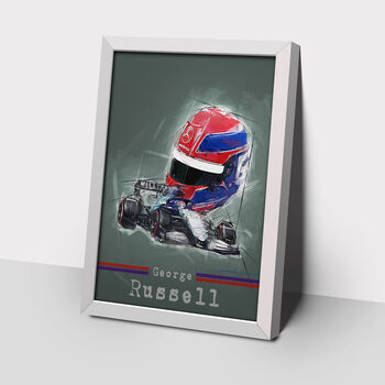 George Russell Formula One Poster, 2 of 4