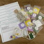 Spring Chorus Beaded Flower Vase Craft Kit, thumbnail 8 of 8