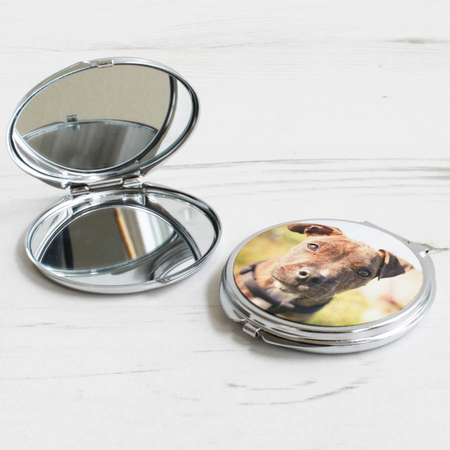 Personalised Photo Compact Mirror By We Love To Create