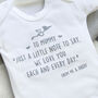 'Mum To Be' Babygrow, A Perfect Baby Shower Gift, thumbnail 3 of 12