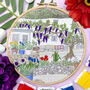 Vine Cottage Embroidery Kit, thumbnail 1 of 6