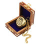Personalised 30th Birthday Two Inch Brass Sundial Compass Gift, thumbnail 4 of 10
