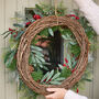 Luxury Berry Bushel Christmas Wreath, thumbnail 6 of 6