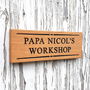 Engraved Oak Personalised Sign, thumbnail 1 of 7