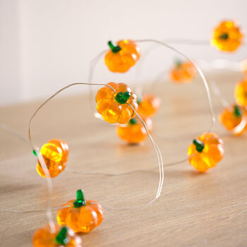 Halloween Pumpkin Micro LED String Fairy Lights, 4 of 6