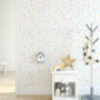 Multi Coloured Triangles Self Adhesive Wallpaper, thumbnail 1 of 3
