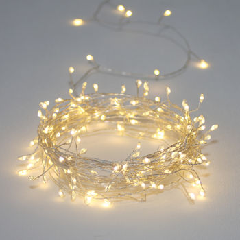 Silver Or Copper Cluster Wire Lights, 2 of 5