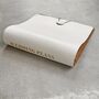 Recycled Leather Lever Arch Folder Wedding Plans Made In Over 25 Colours, thumbnail 3 of 6