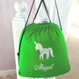 Personalised Unicorn Child's Pe Kit Bag, thumbnail 6 of 6